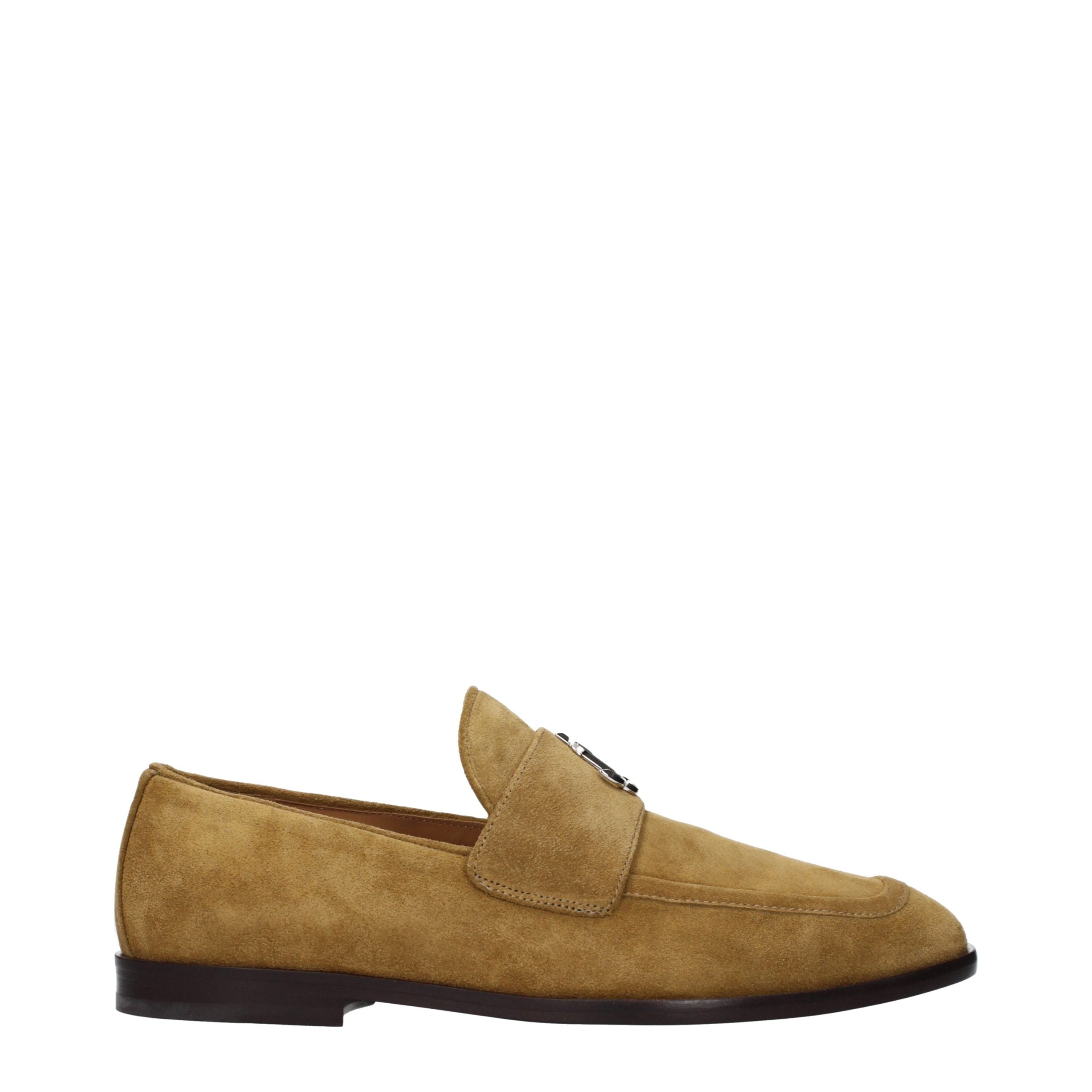 Jimmy Choo Brown Suede Loafers