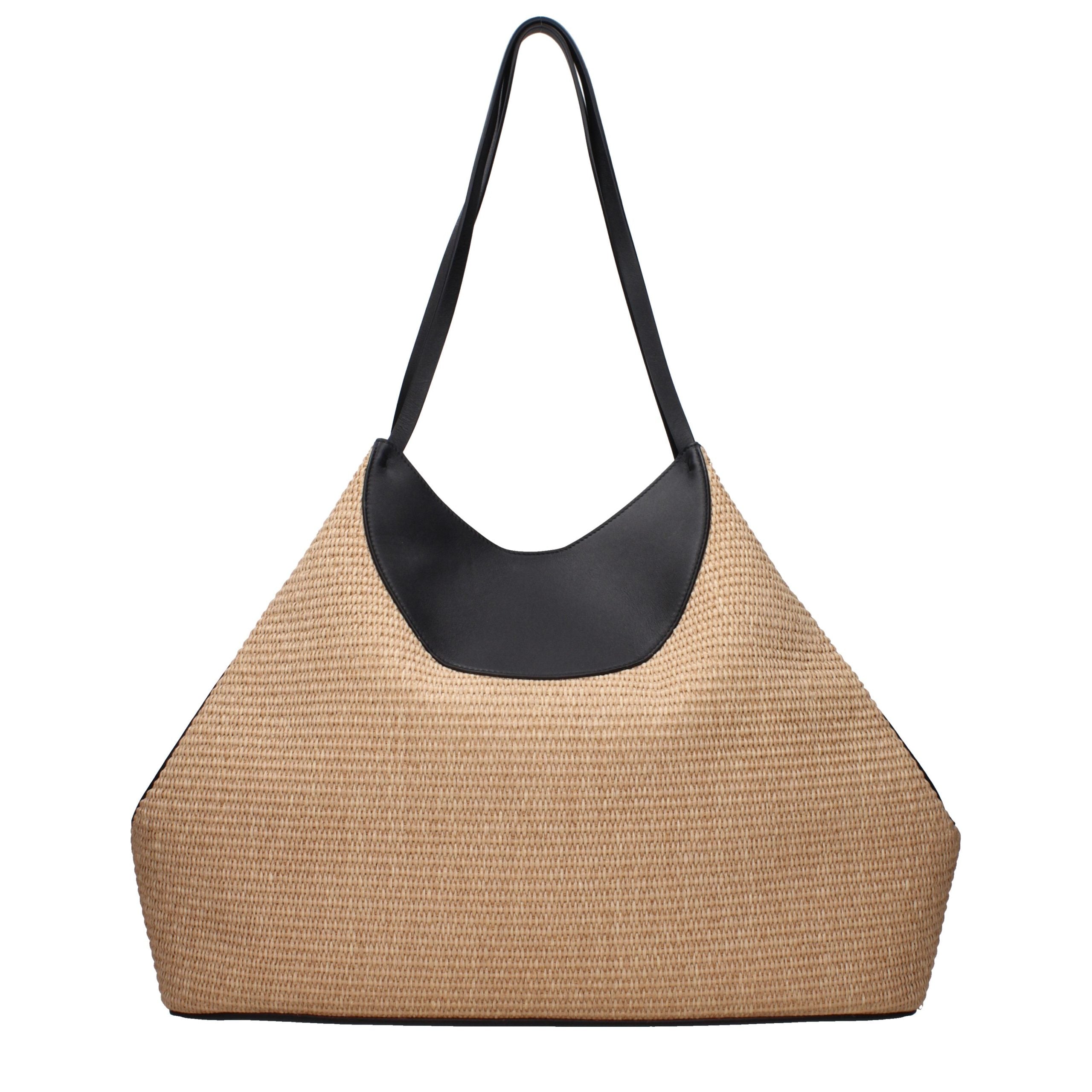 Givenchy Beige Raffia Shoulder Bags