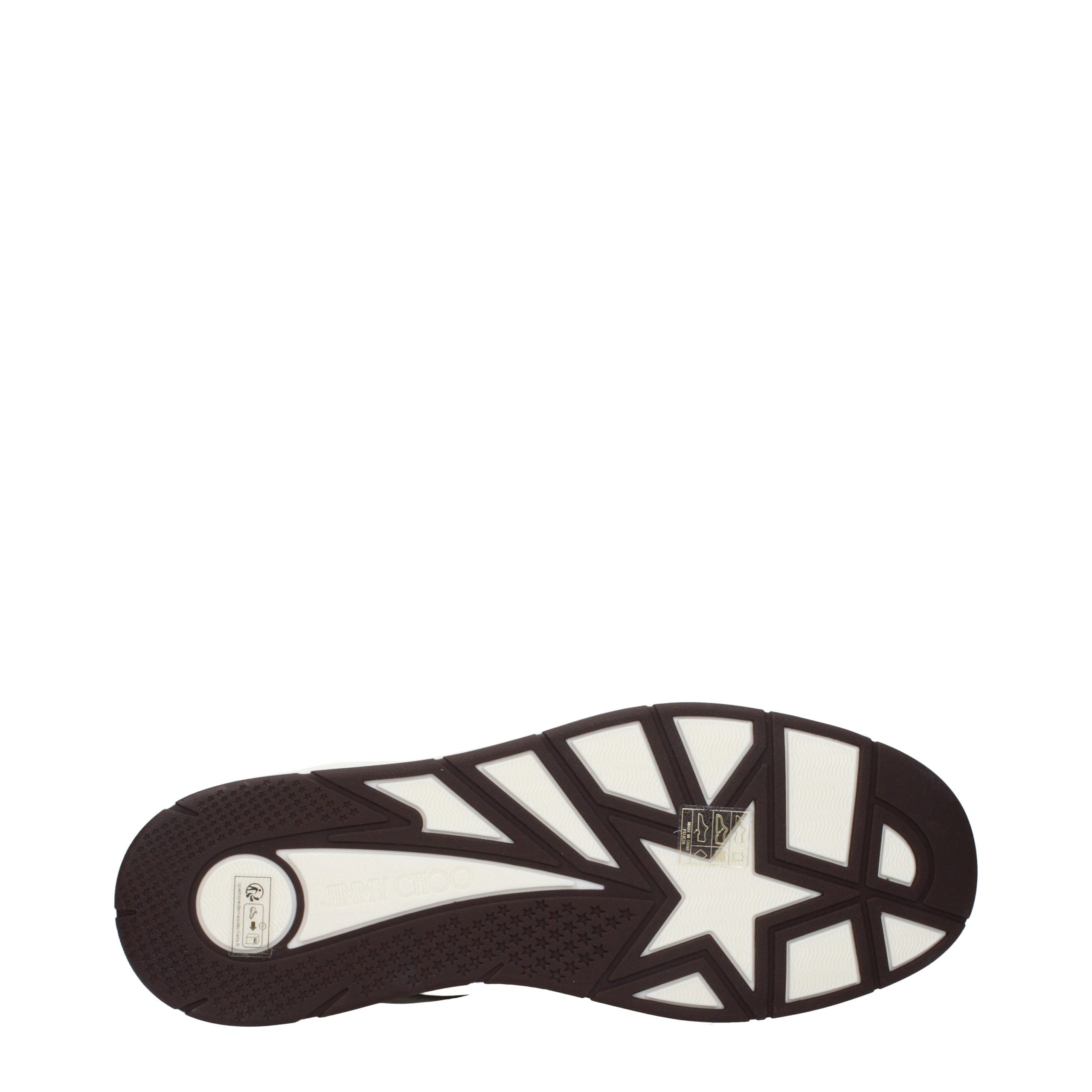 Jimmy Choo Beige Leather Sneakers