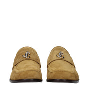 Jimmy Choo Brown Suede Loafers
