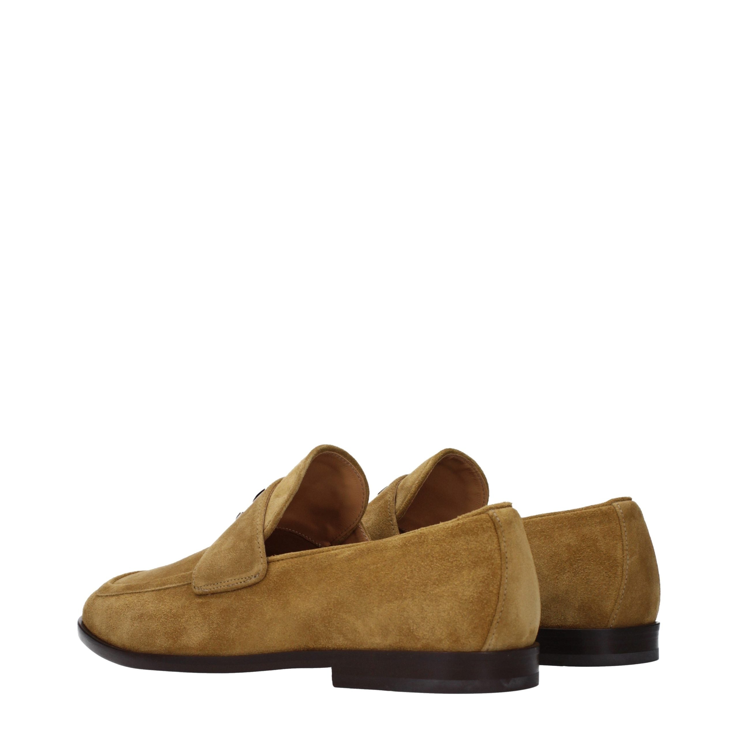 Jimmy Choo Brown Suede Loafers
