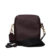 Versace Violet Leather Crossbody Bag