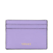 Versace Purple Leather Cardholder
