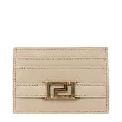 Versace Beige Leather Cardholder