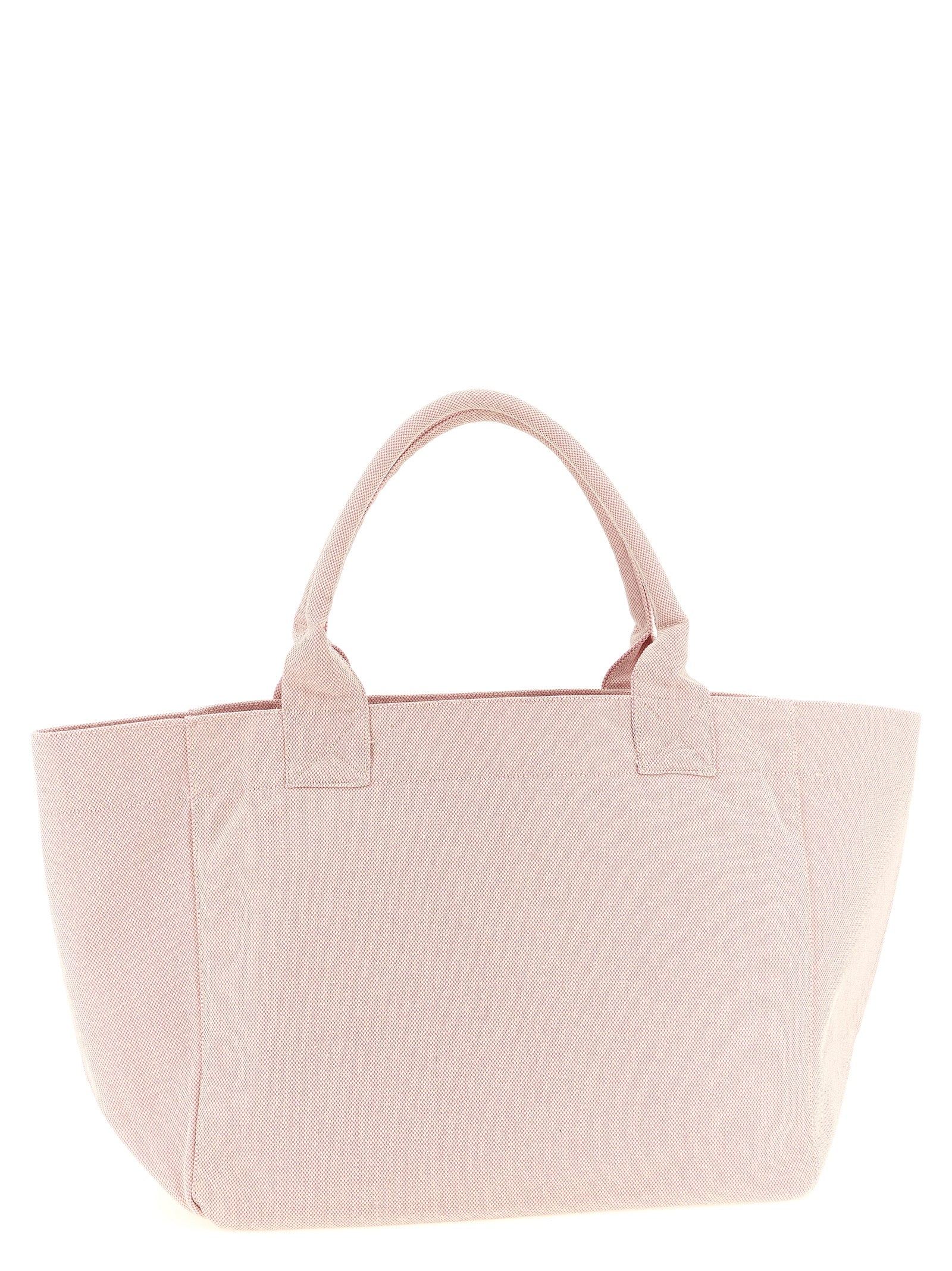 Ganni Pink Recycled Polyester Tote Bag