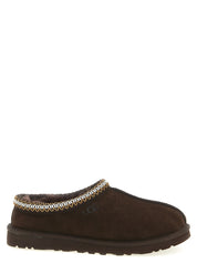 UGG Brown Leather Tasman II Sabots