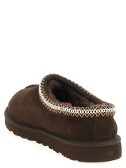 UGG Brown Leather Tasman II Sabots