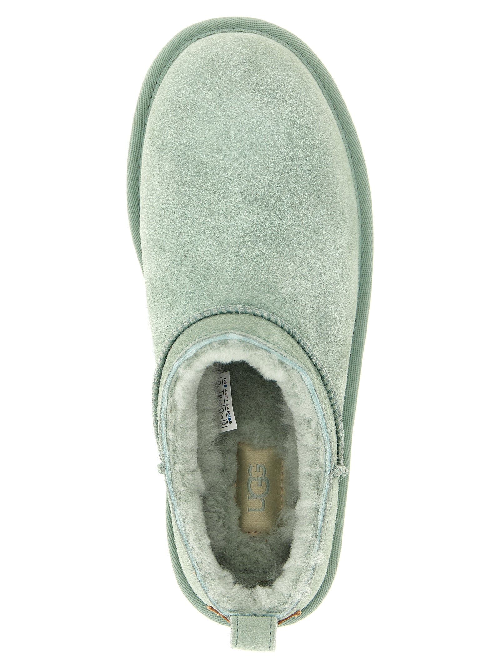 UGG Green Leather Ankle Boots
