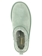 UGG Green Leather Ankle Boots