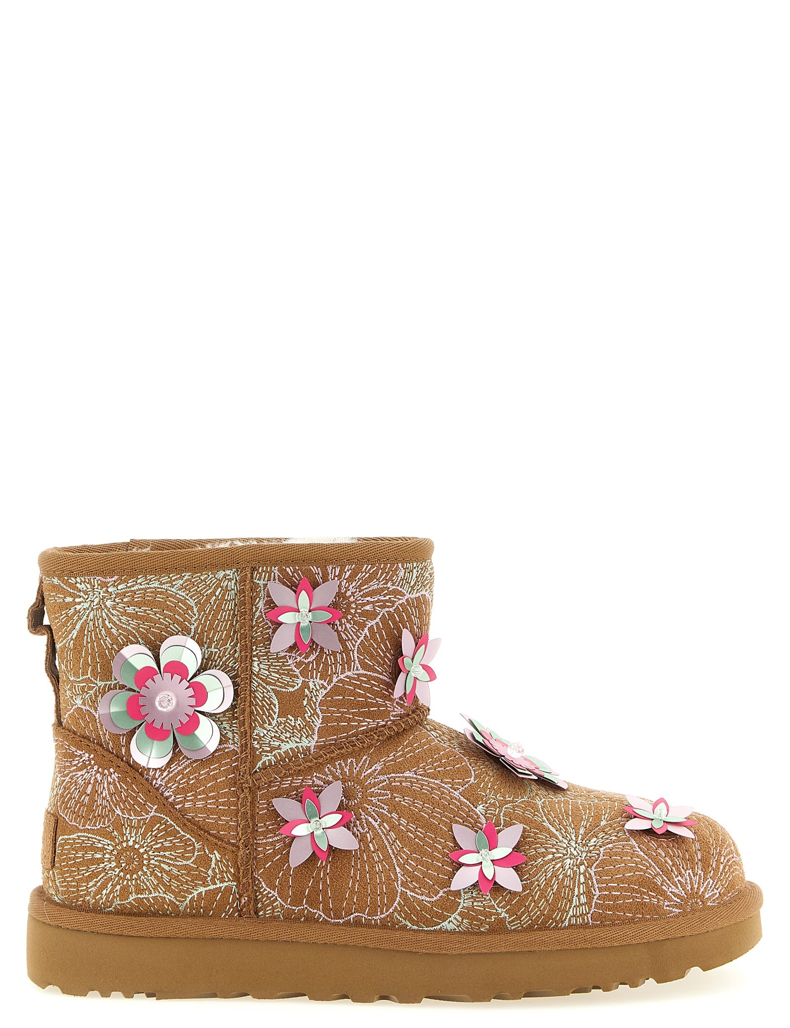 UGG Multicolor Leather Ankle Boots