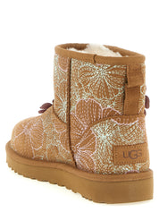 UGG Multicolor Leather Ankle Boots