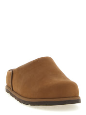 UGG Brown Leather Otzo Sabots