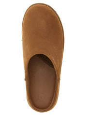 UGG Brown Leather Otzo Sabots