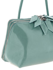 The Attico Light Blue Calfskin Shoulder Bag