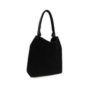 Vivienne Westwood Black Suede Shoulder Bag