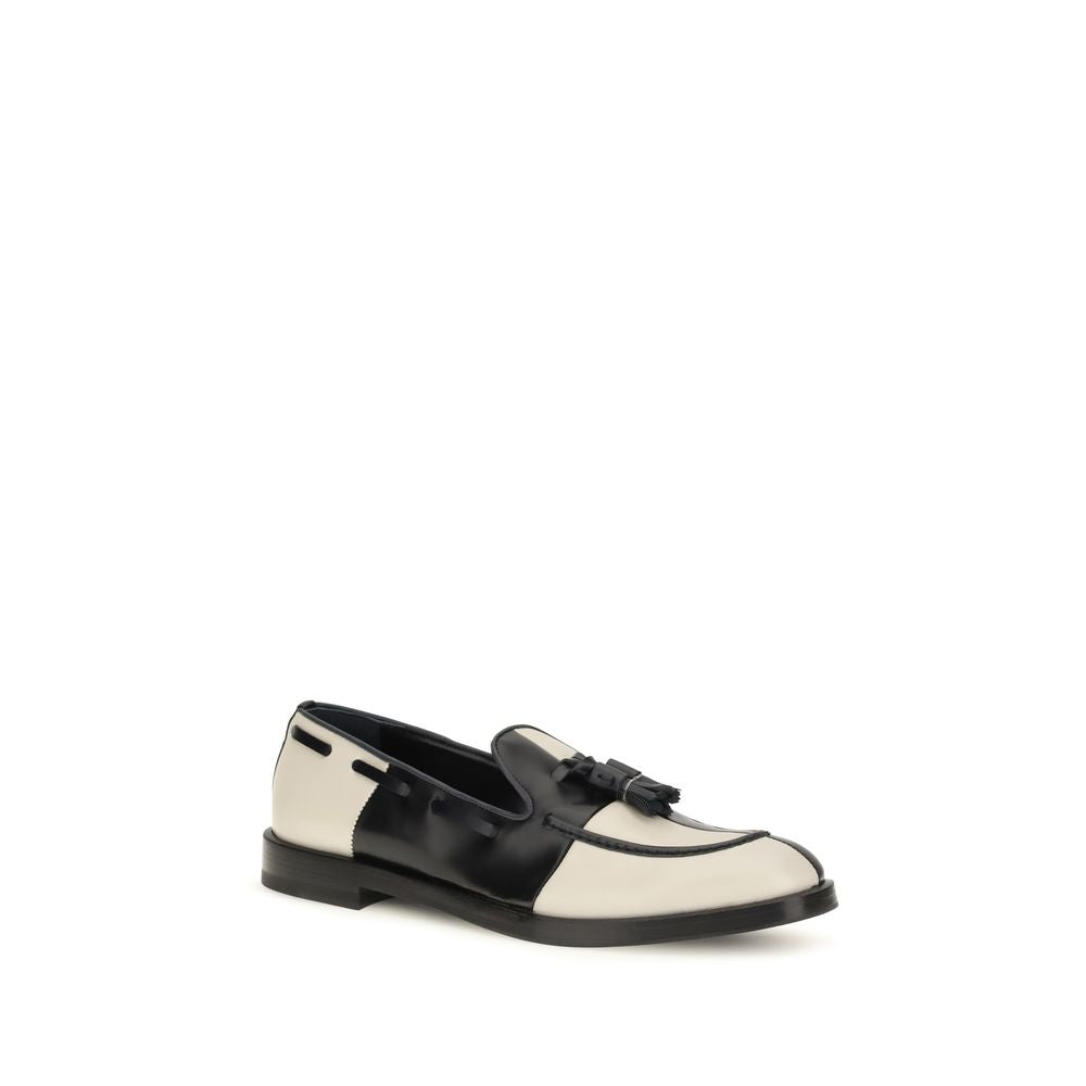Fratelli Rossetti Multicolor Calf Leather Loafers