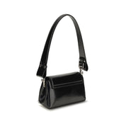Vivienne Westwood Black Calf Leather Shoulder Bag