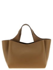 Tod's Brown Calfskin Handbag