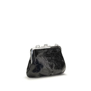 Vivienne Westwood Black Calf Leather Handbag