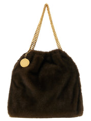 Stella McCartney Brown Polyester Shoulder Bag