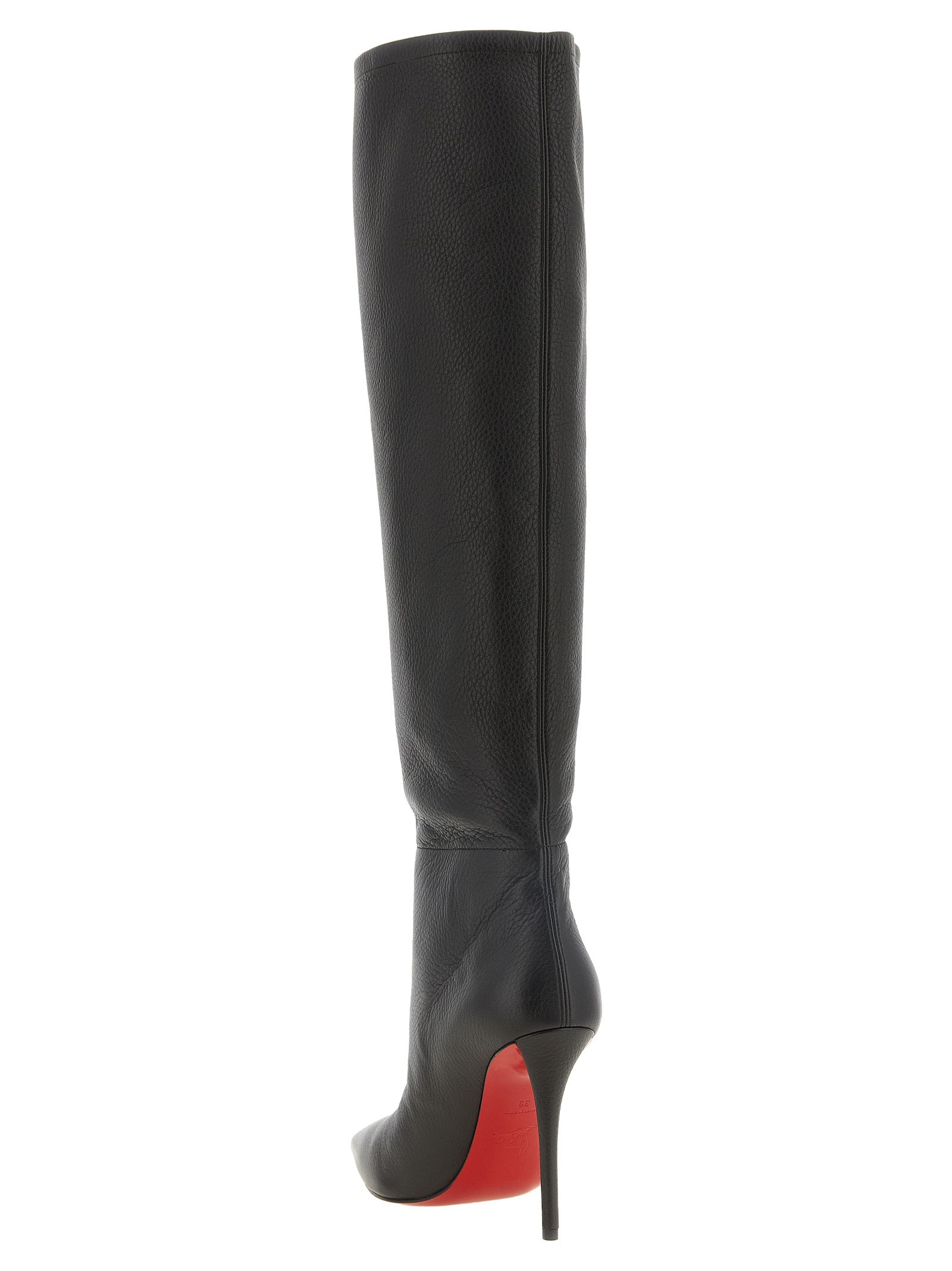 Christian Louboutin Brown Deerskin Boots