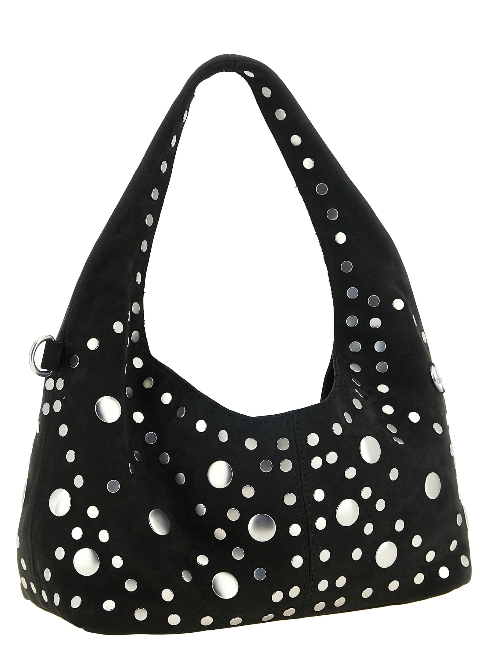 Vivienne Westwood Black Suede Shoulder Bag