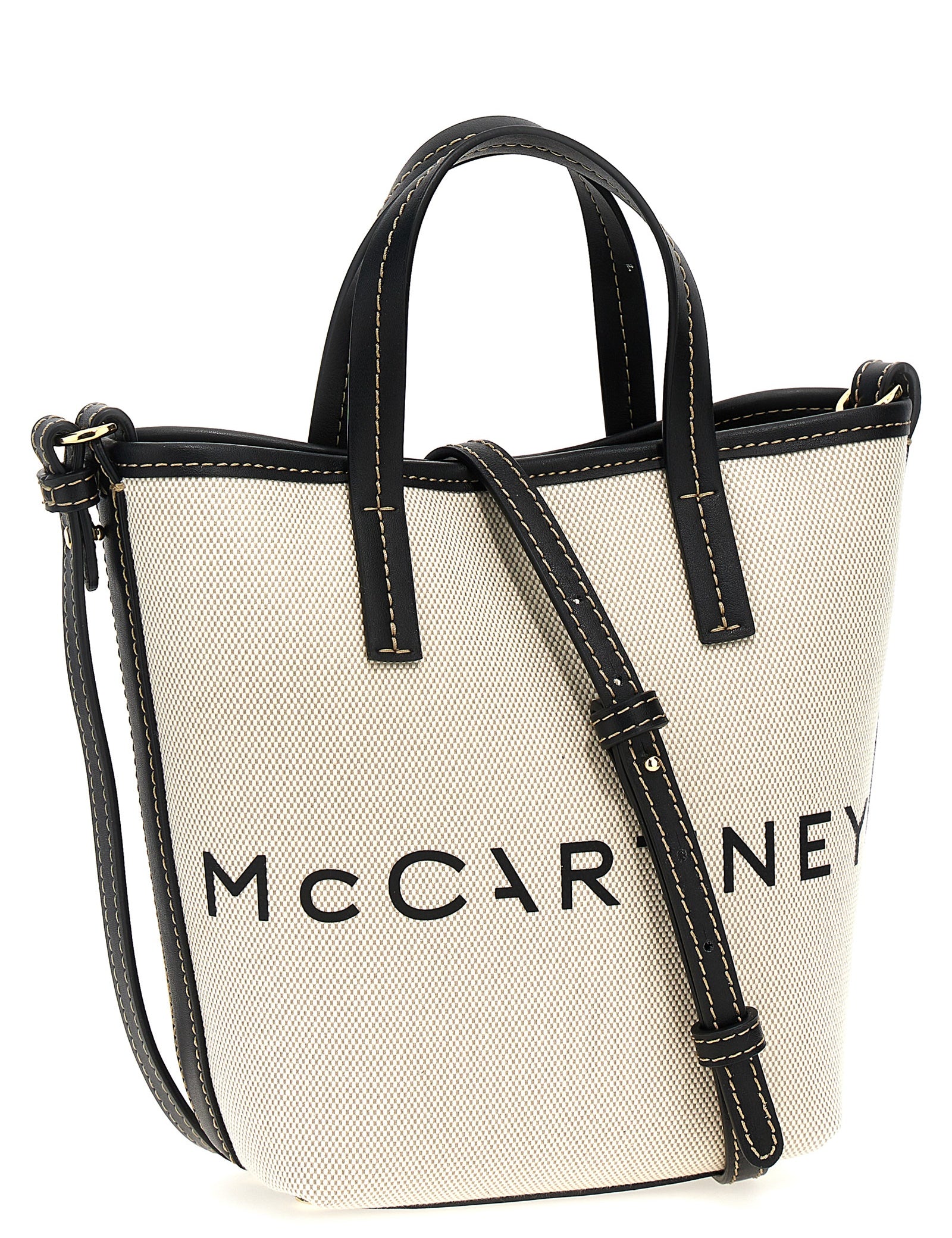 Stella McCartney Beige Polyamide Tote Bag