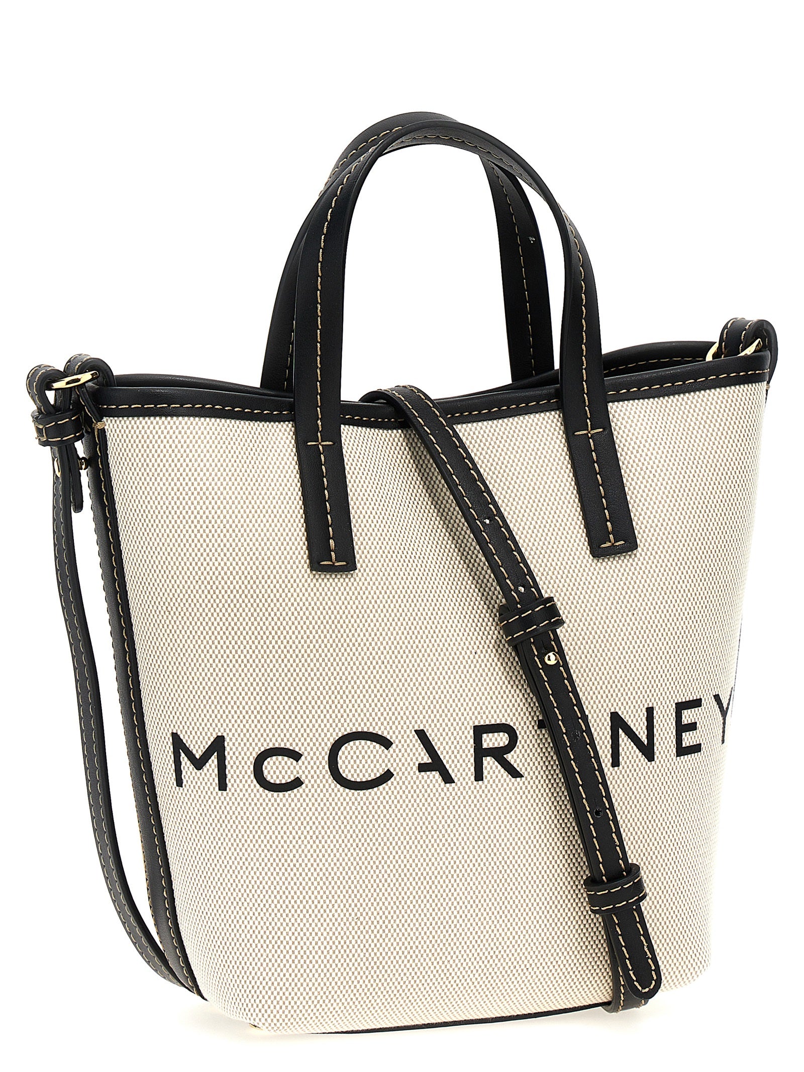 Stella McCartney Beige Polyamide Tote Bag