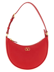 Valentino Garavani Red Calfskin Shoulder Bag