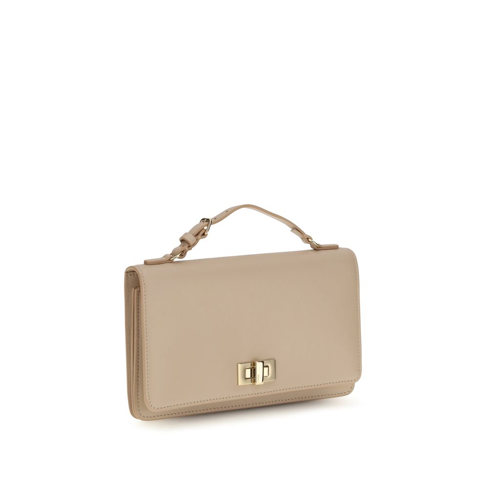 Fendi Multicolor Calf Leather Chain Wallet