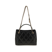 Tory Burch Black Calf Leather Shoulder Bag