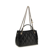 Tory Burch Black Calf Leather Shoulder Bag