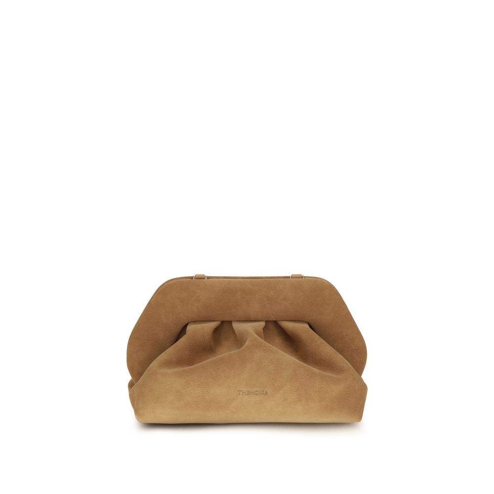 THEMOIRè Beige Nubuck Clutch Bag