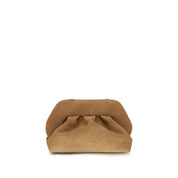 THEMOIRè Beige Nubuck Clutch Bag