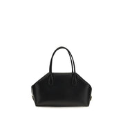 THEMOIRè Black Vegan Leather Shopping Bag