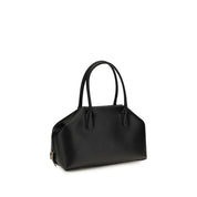THEMOIRè Black Vegan Leather Shopping Bag