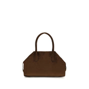 THEMOIRè Brown Suede Shopping Bag