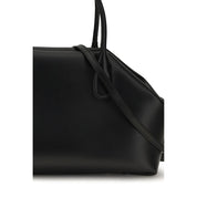 THEMOIRè Black Vegan Leather Shopping Bag