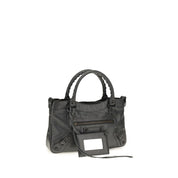 Balenciaga Gray Lambskin Shoulder Bag