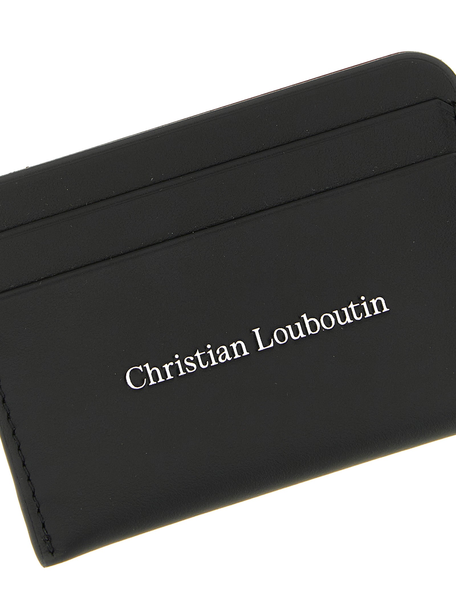 Christian Louboutin Black Calfskin Cardholder