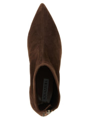 Aquazzura Brown Kid leather Ankle Boots