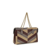 Valentino Garavani Multicolor Napa Leather Shoulder Bag