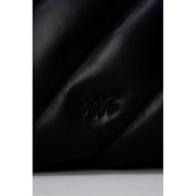 PINKO Black Leather Handbag