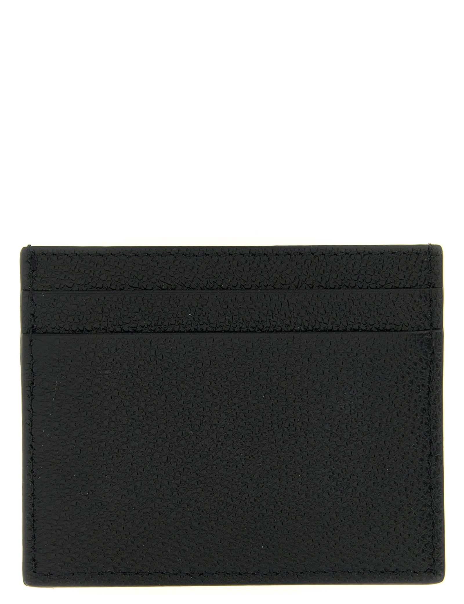 Valentino Garavani Black Calfskin Cardholder