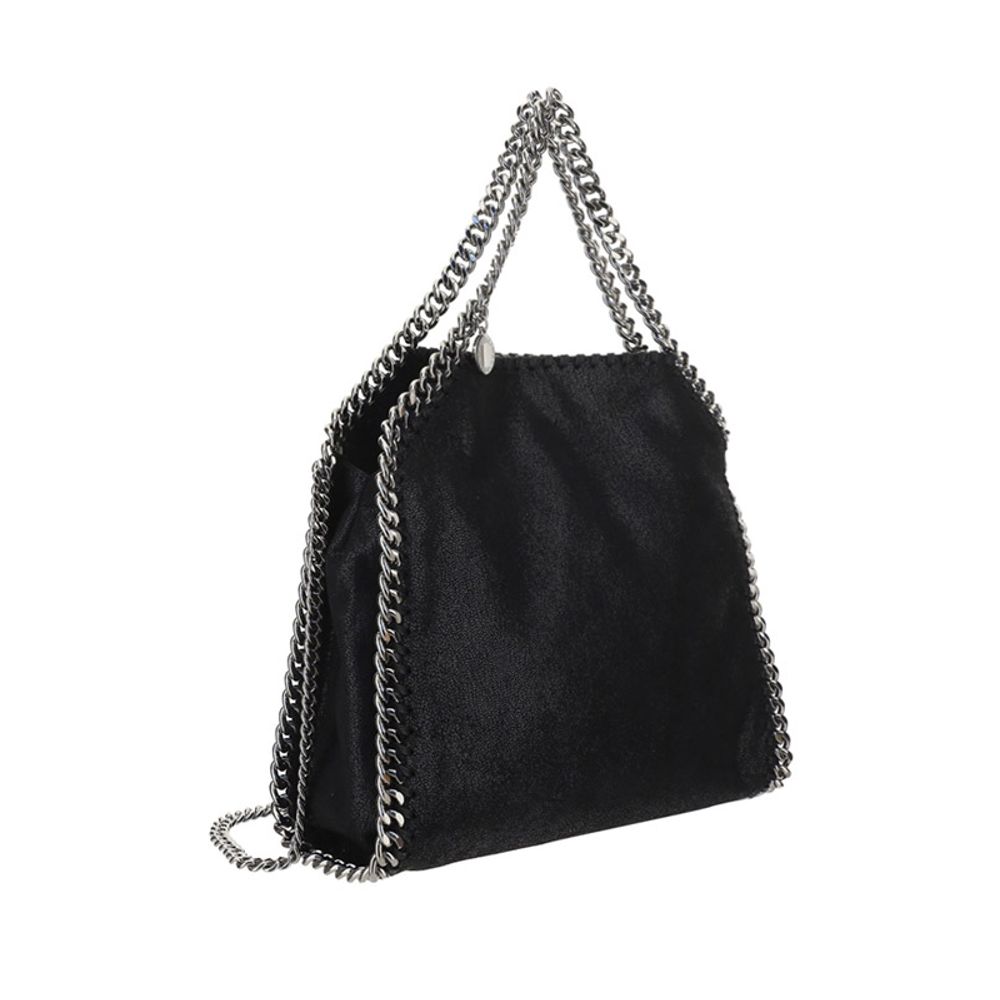 Stella McCartney Black Polyester Mini Handbag