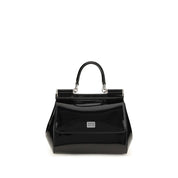 Dolce & Gabbana Black Calf Leather Handbag