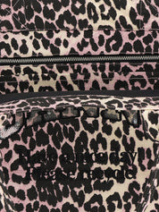 Ganni Pink Recycled Cotton Tote Bag