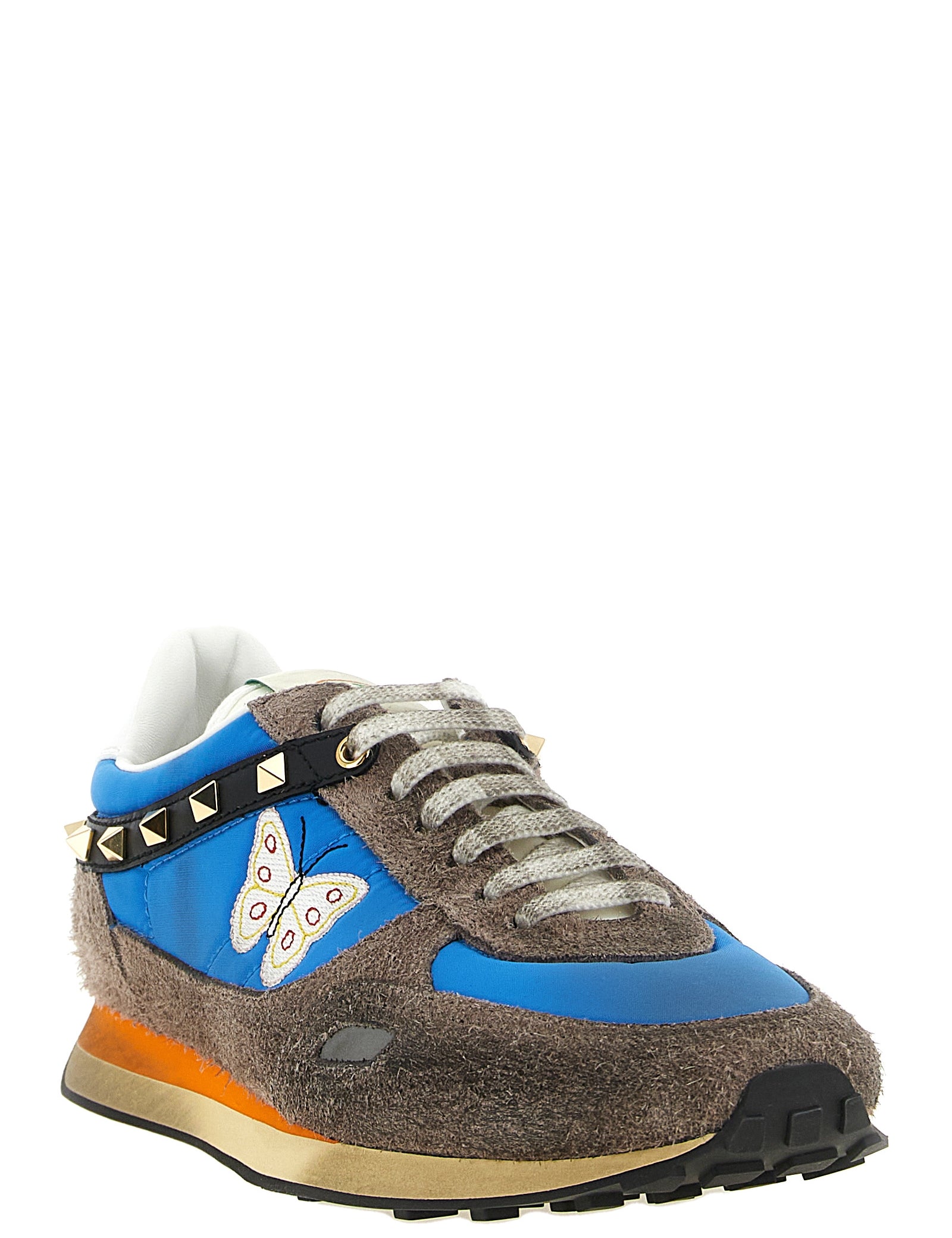 Valentino Garavani Multicolor Calfskin Low Top Sneakers