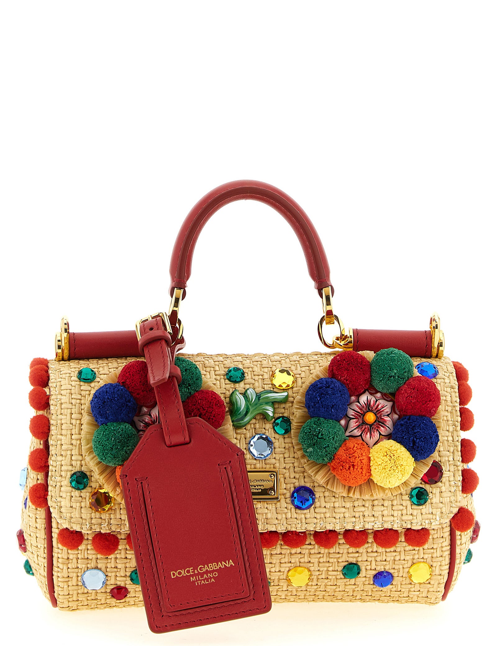 Dolce & Gabbana Multicolor Viscose Handbag