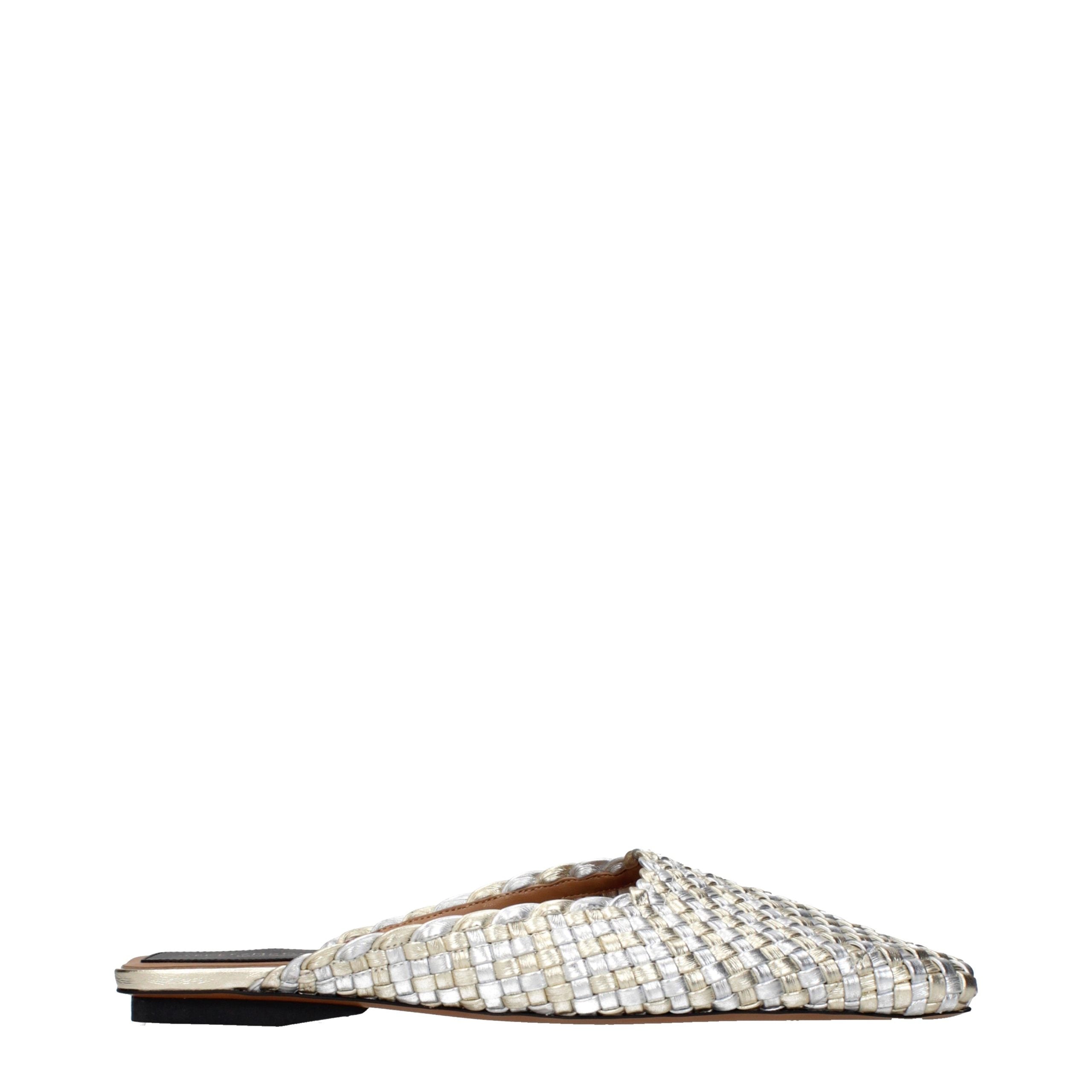 Stella McCartney Gray Eco Leather Slippers